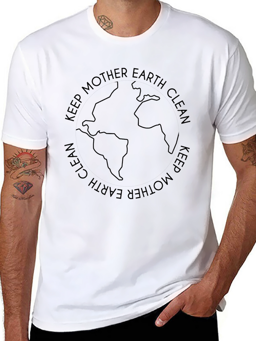 Keep Mother Earth Clean Graphic Tee