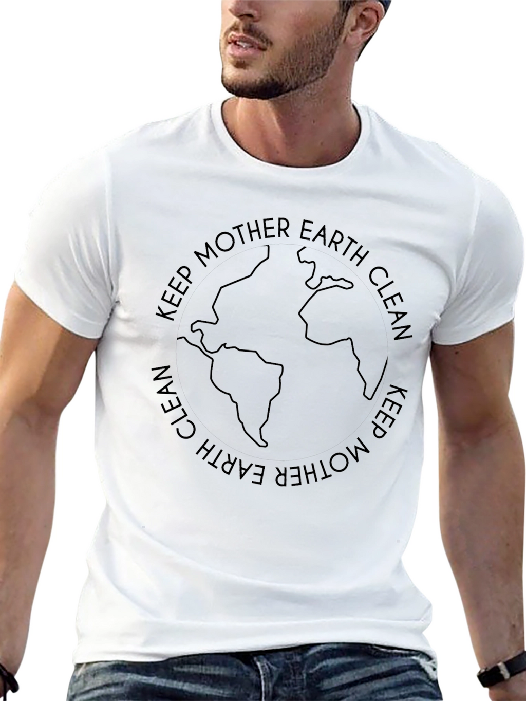 Keep Mother Earth Clean Graphic Tee
