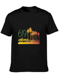 619 San Diego Palm Tree T-Shirt