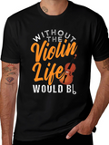 Violin Life T-Shirt - Musicians Apparel