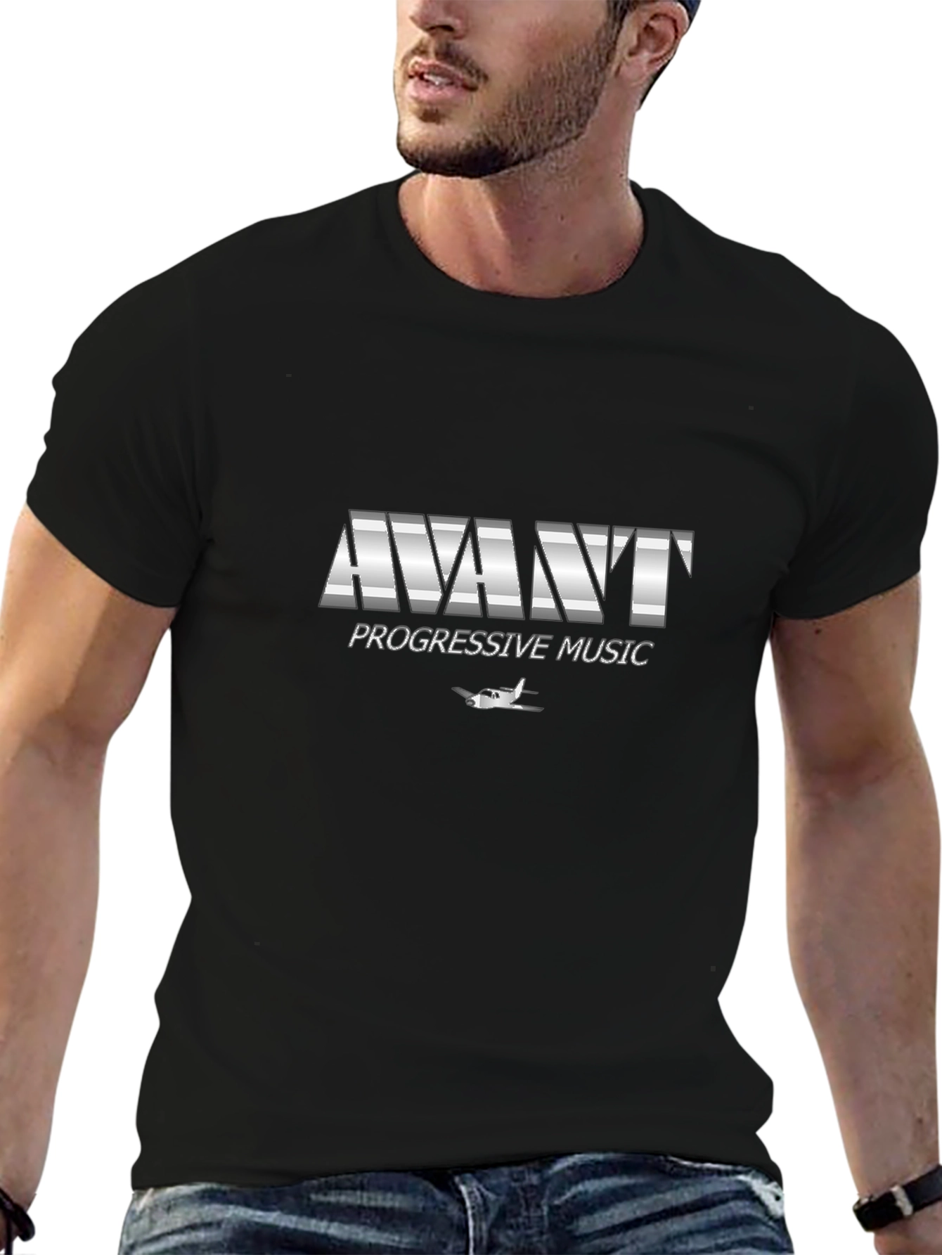 Avant Progressive Music Black T-Shirt