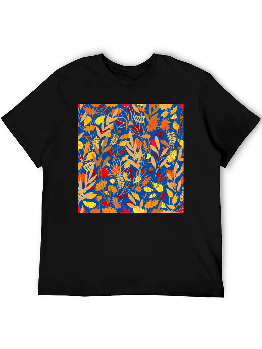 Autumn Leaves Graphic Print Tee