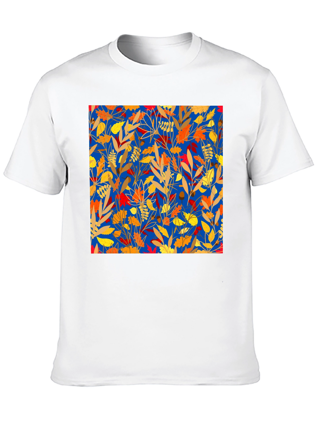 Autumn Leaves Graphic Print Tee