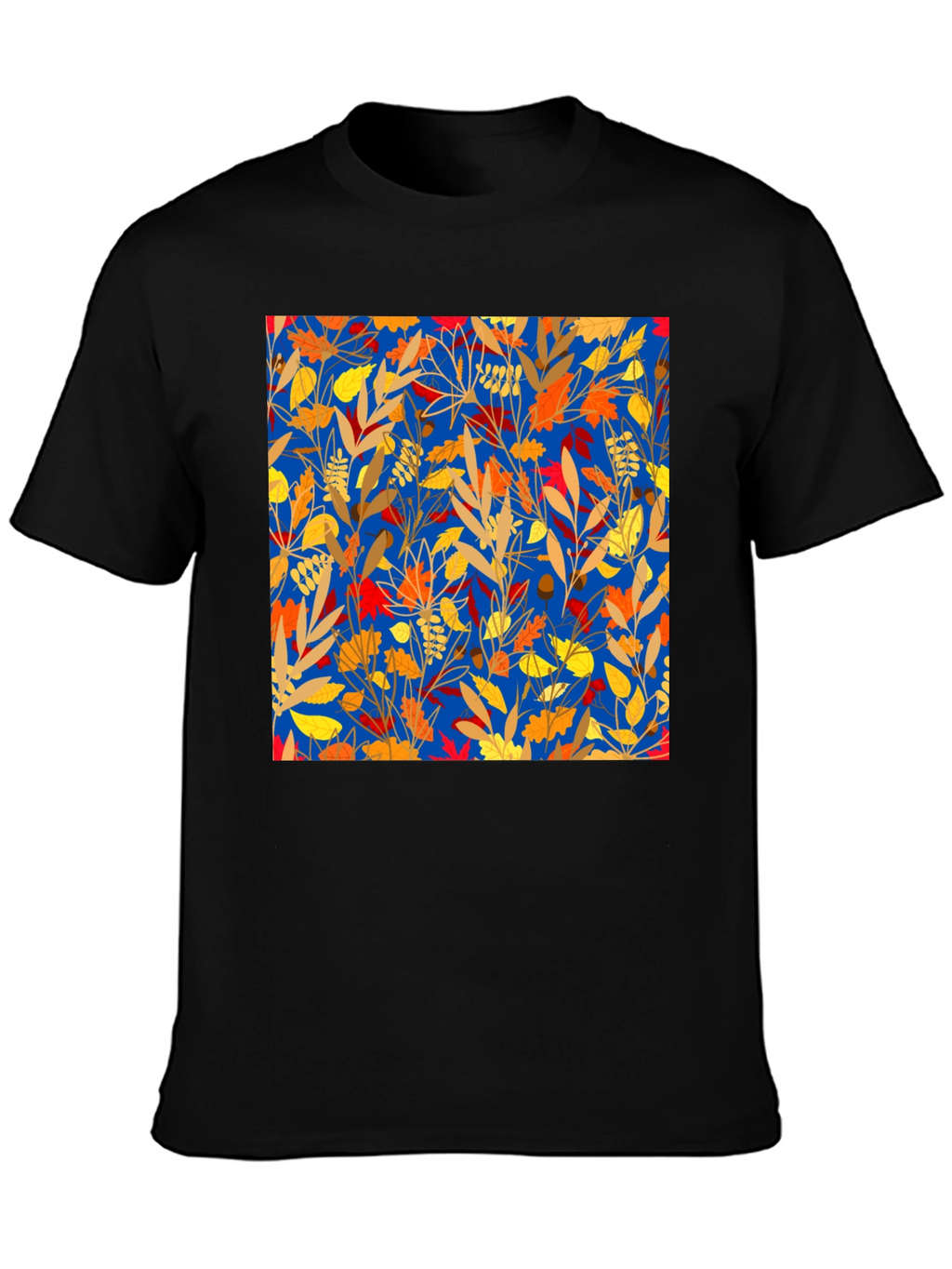 Autumn Leaves Graphic Print Tee