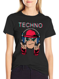 Techno Monkey Graphic T-Shirt