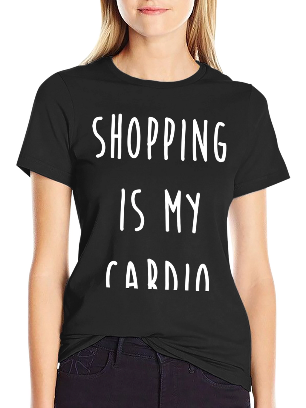 Shopping Is My Cardio Graphic Tee