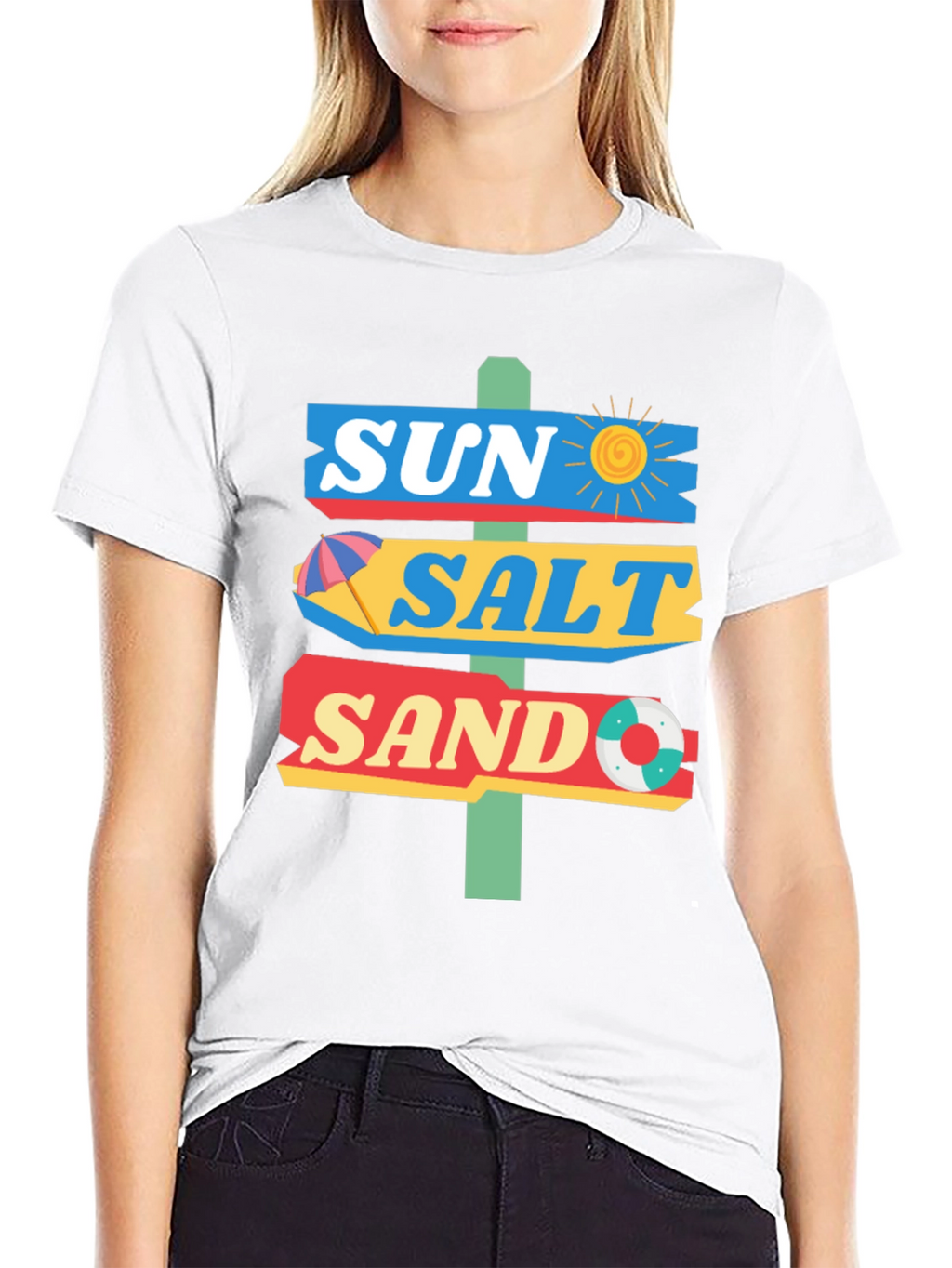 Sun Salt Sand T-Shirt - Beach Ready!