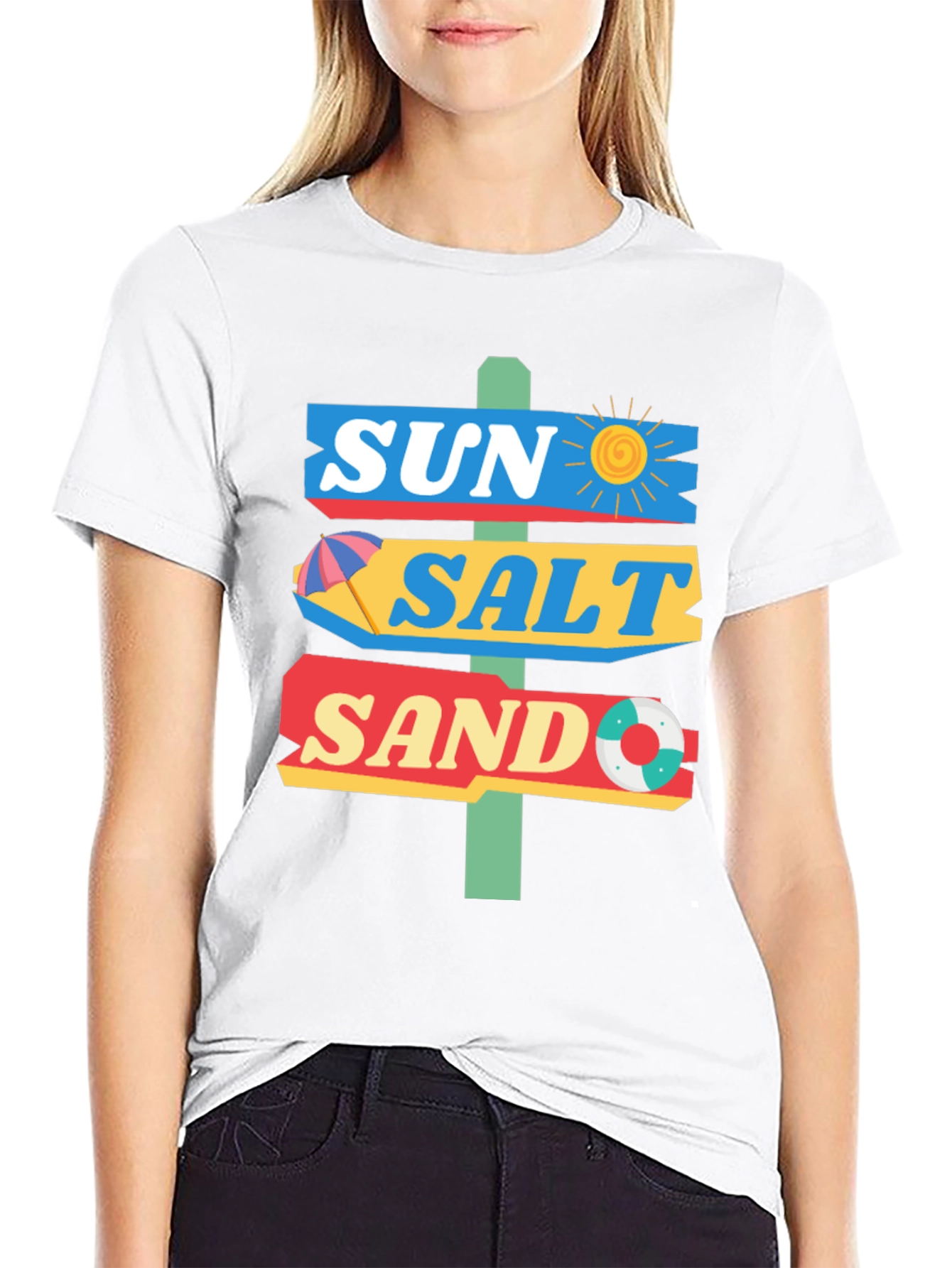 Sun Salt Sand T-Shirt - Beach Ready!