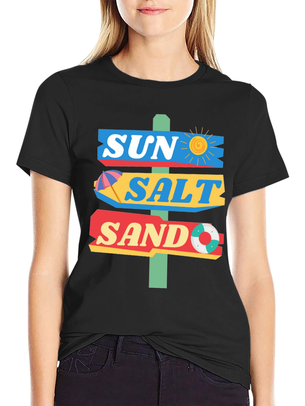 Sun Salt Sand T-Shirt - Beach Ready!
