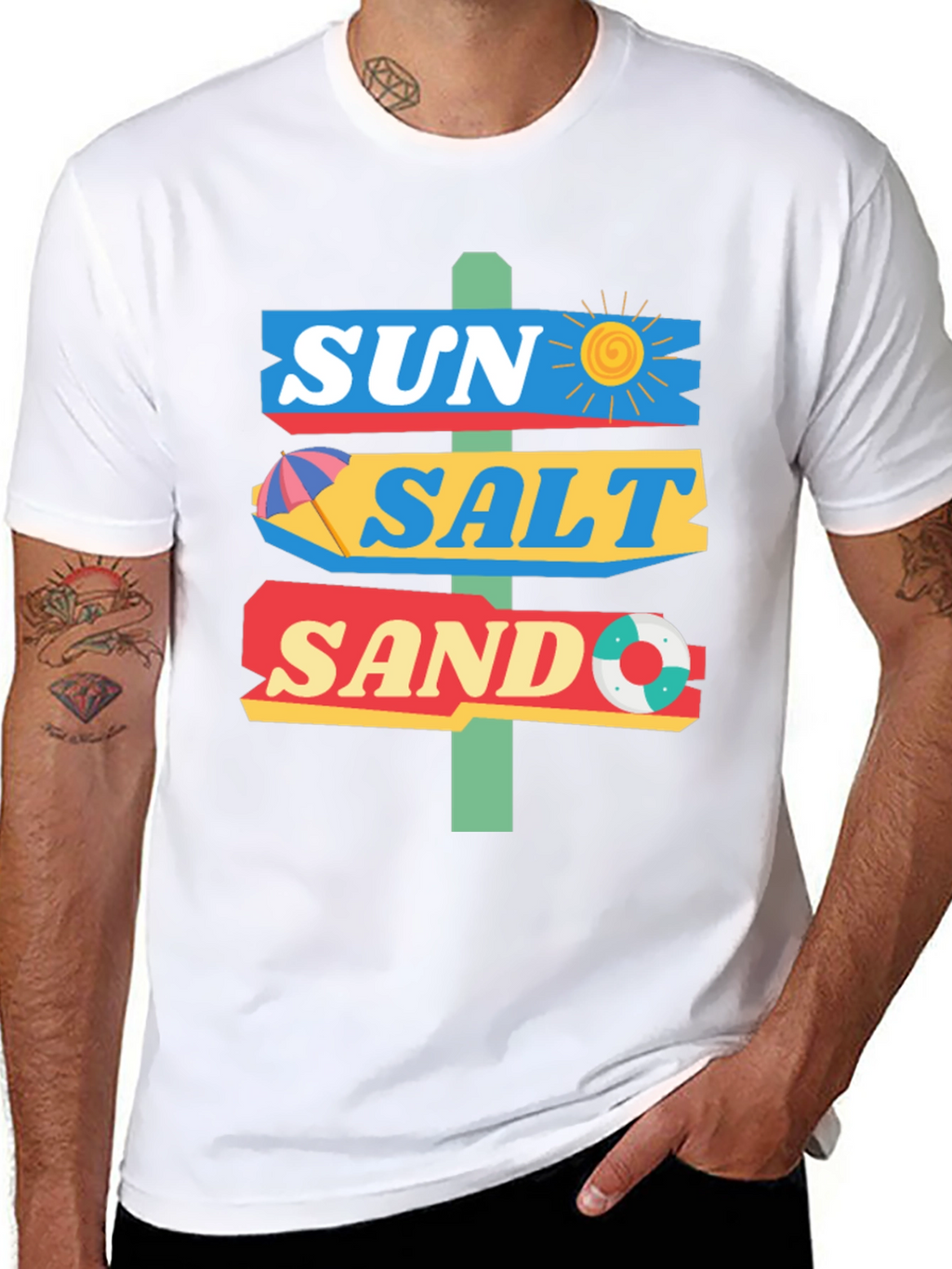Sun Salt Sand T-Shirt - Beach Ready!