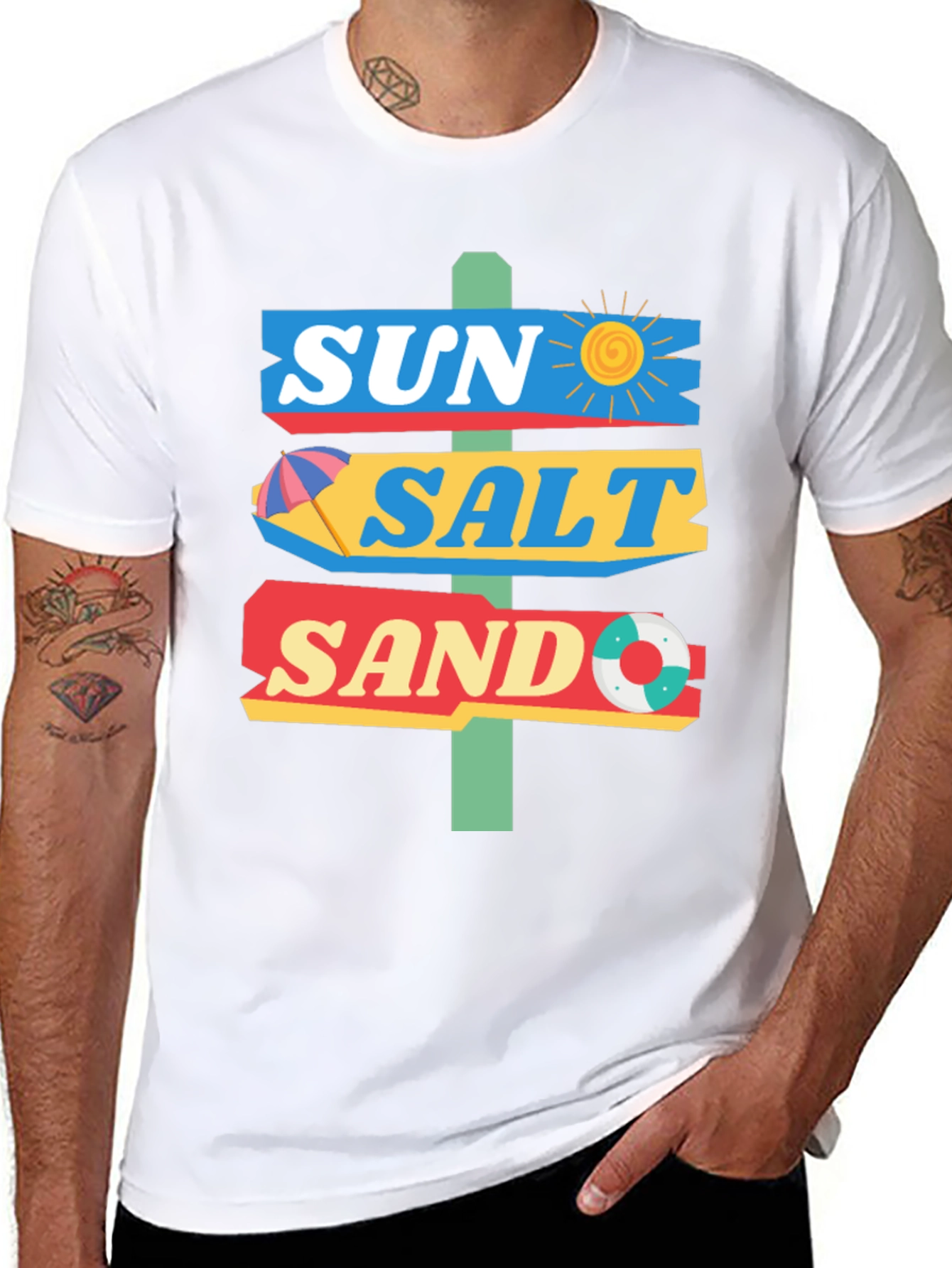 Sun Salt Sand T-Shirt - Beach Ready!