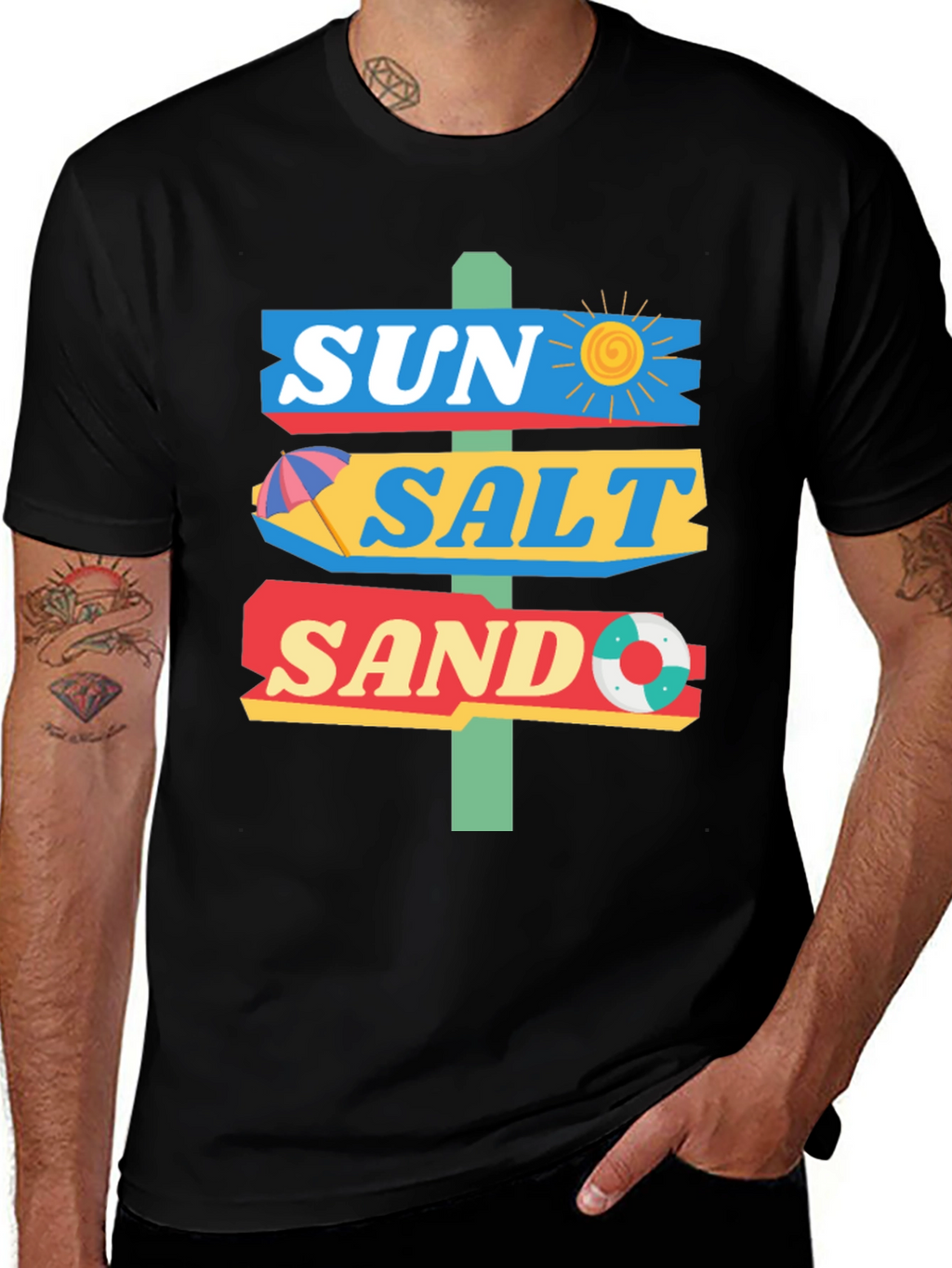 Sun Salt Sand T-Shirt - Beach Ready!