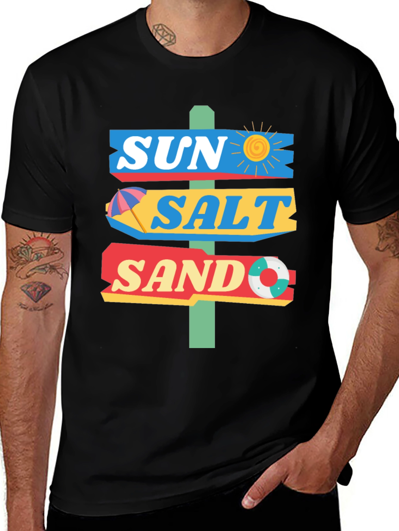 Sun Salt Sand T-Shirt - Beach Ready!