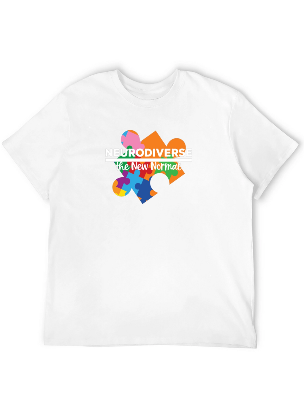 Neurodiverse The New Normal Black Tee