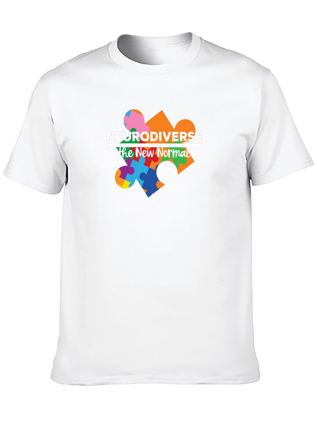 Neurodiverse The New Normal Black Tee