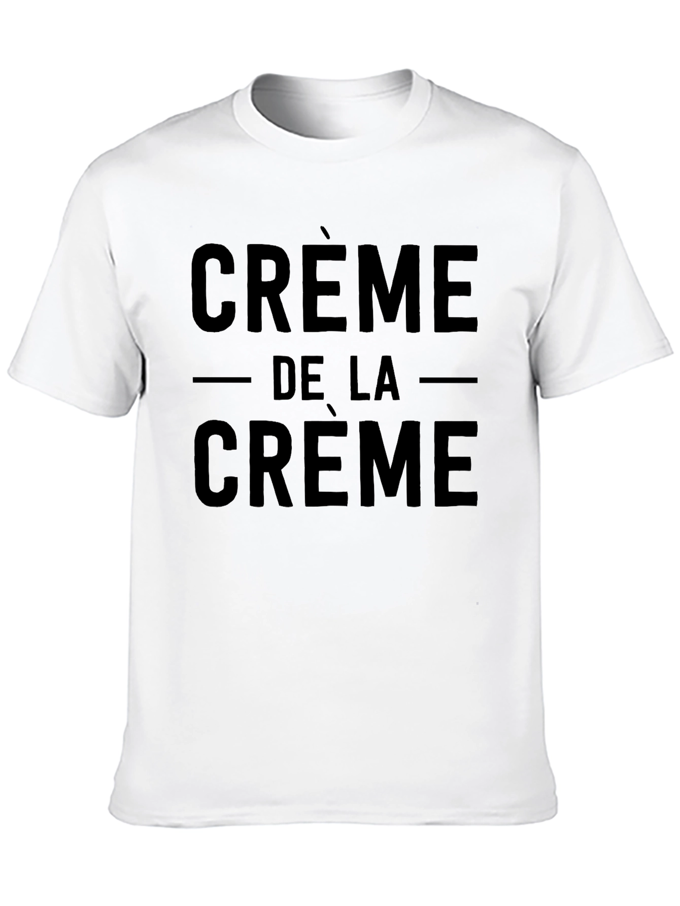 Creme De La Creme Graphic T-Shirt - Classic Design