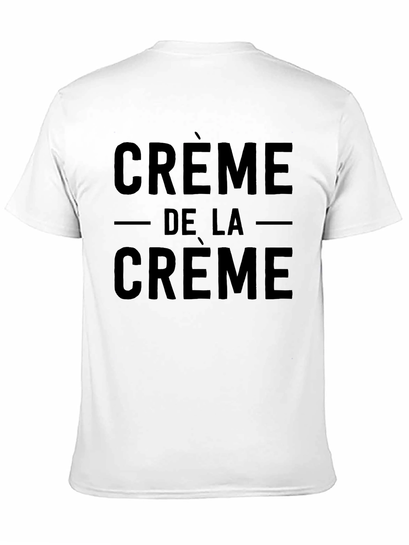 Creme De La Creme Graphic T-Shirt - Classic Design