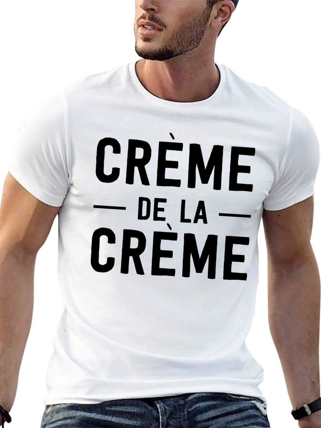 Creme De La Creme Graphic T-Shirt - Classic Design