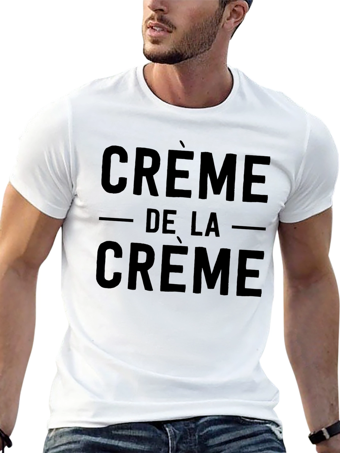 Creme De La Creme Graphic T-Shirt - Classic Design