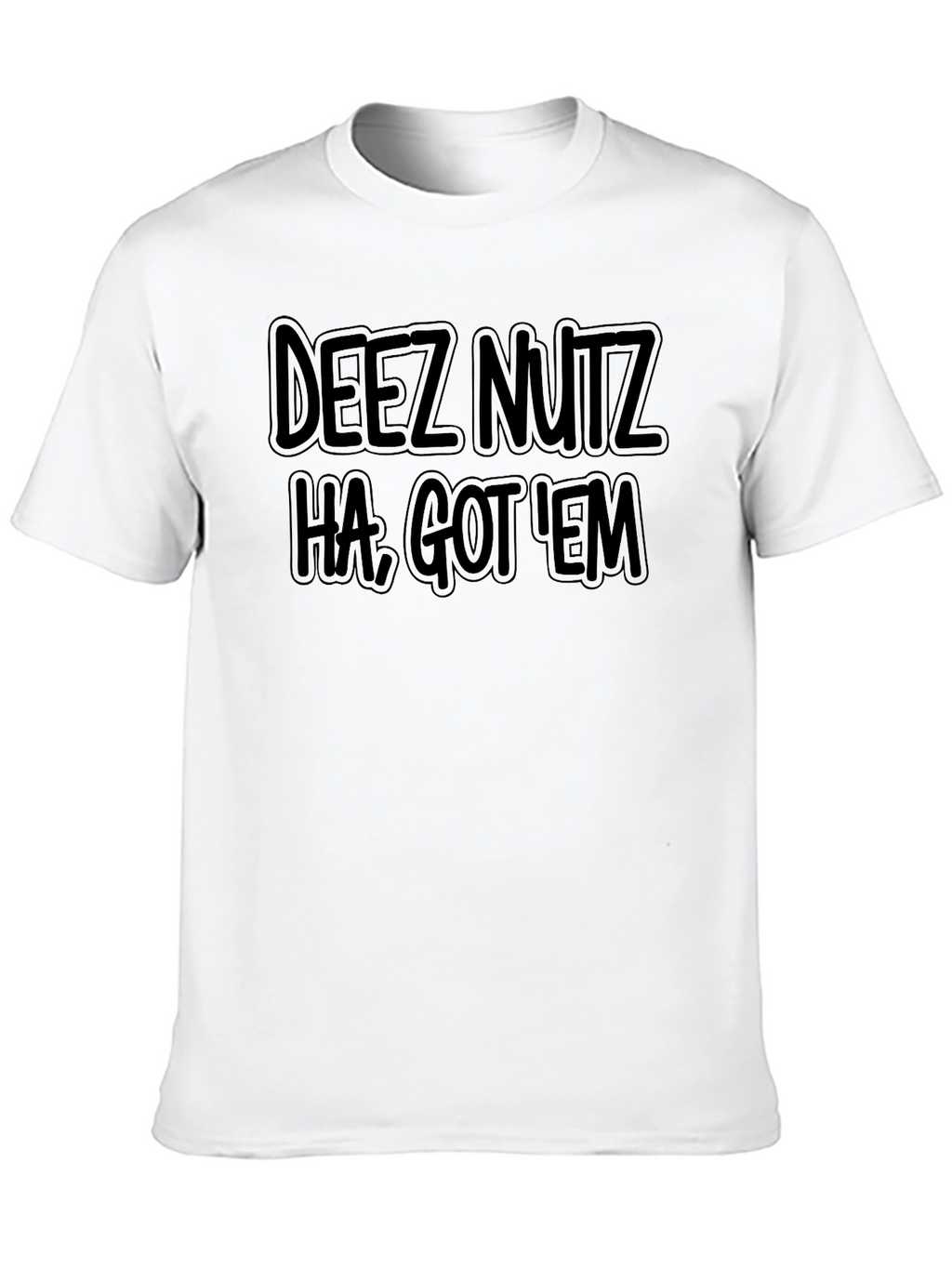 Dees Nutz T-Shirt Funny Graphic Tee