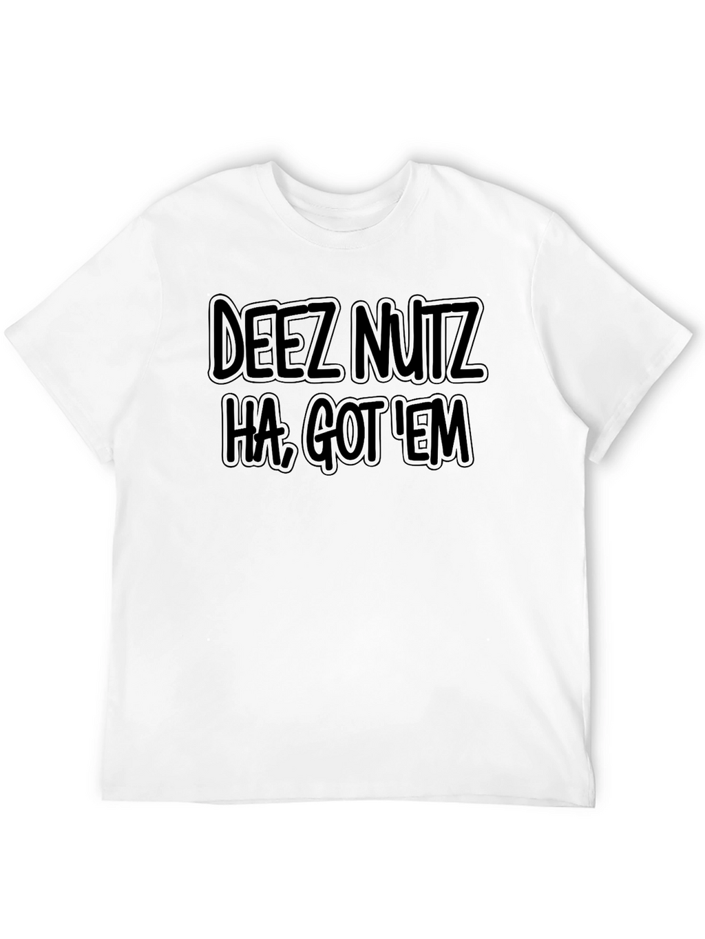 Dees Nutz T-Shirt Funny Graphic Tee