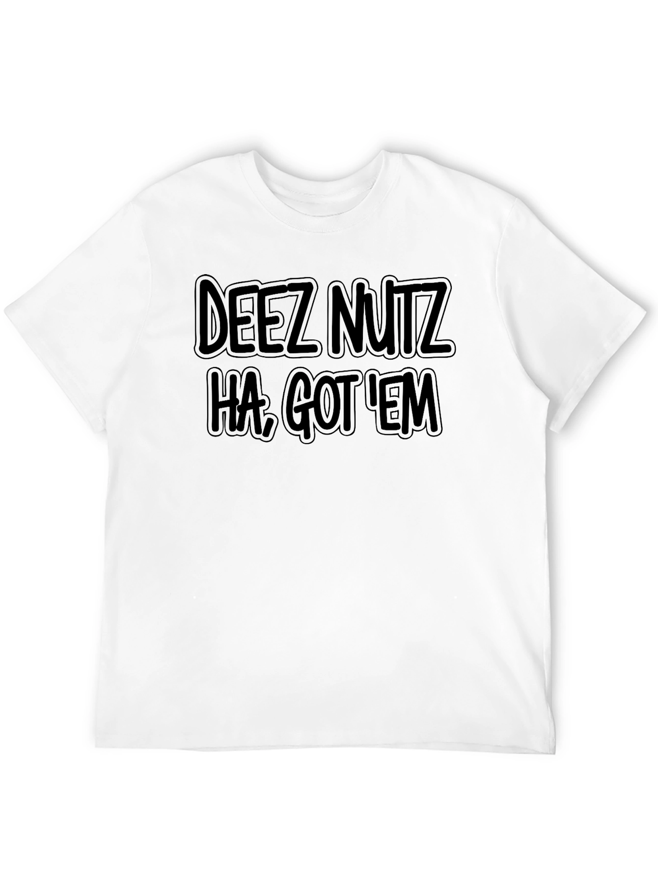 Dees Nutz T-Shirt Funny Graphic Tee