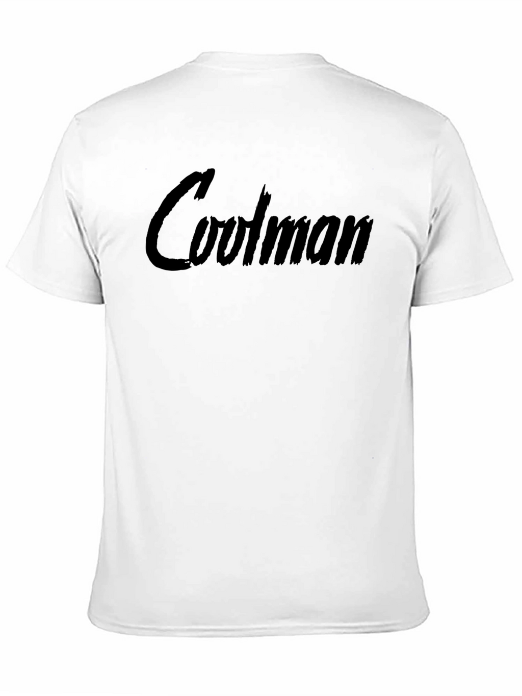 Coolman Black Graphic Tee - Casual Style