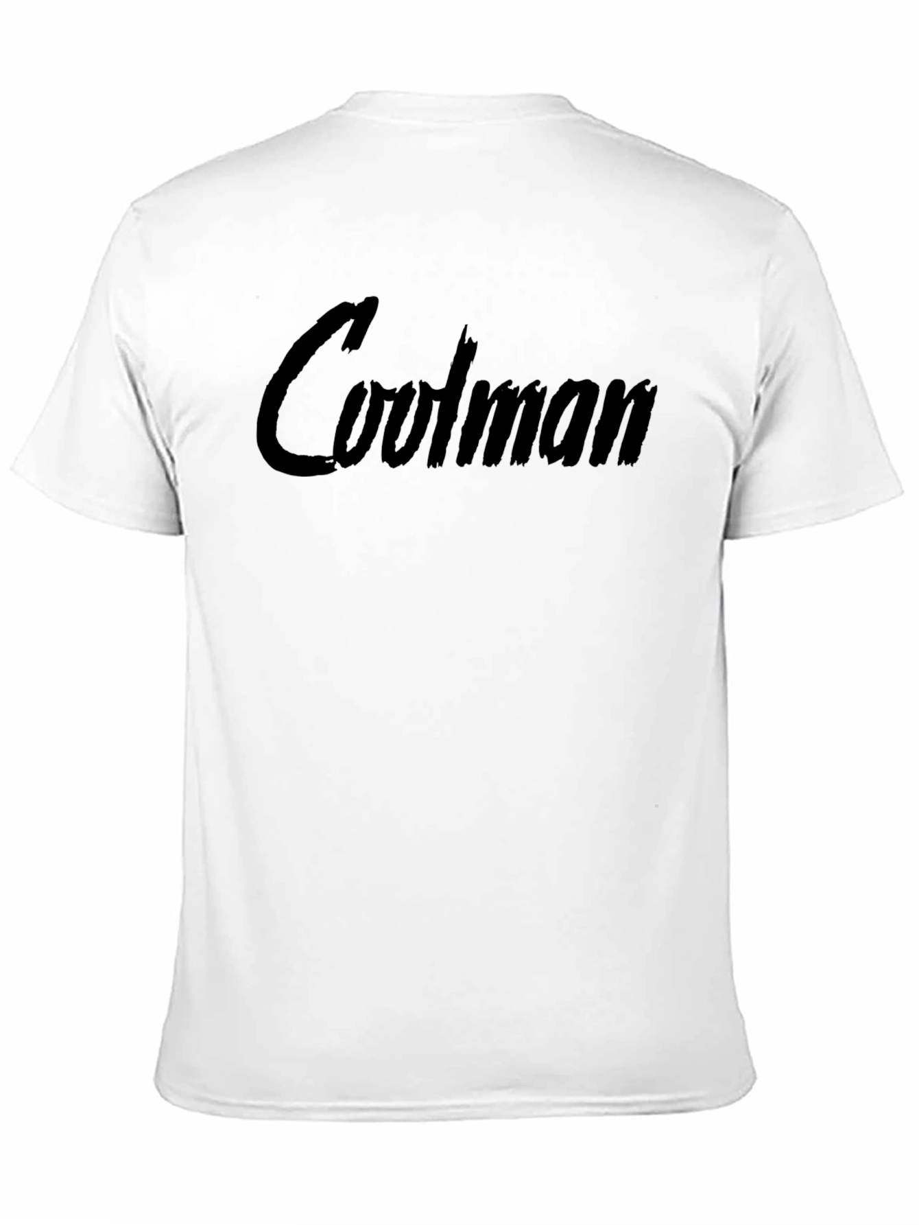 Coolman Black Graphic Tee - Casual Style