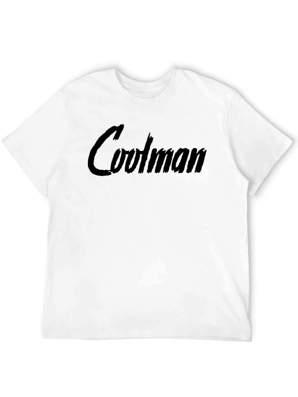 Coolman Black Graphic Tee - Casual Style