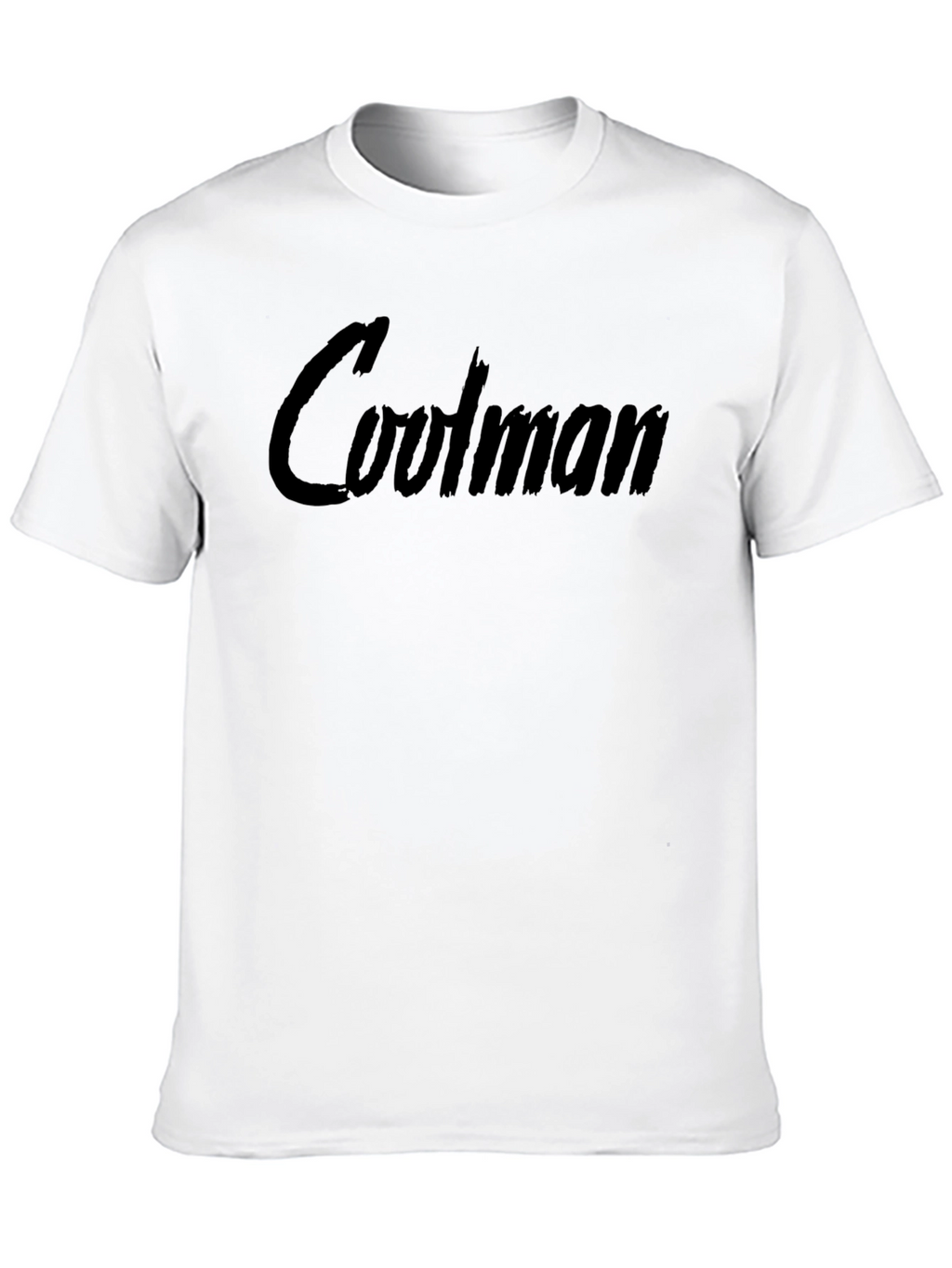Coolman Black Graphic Tee - Casual Style
