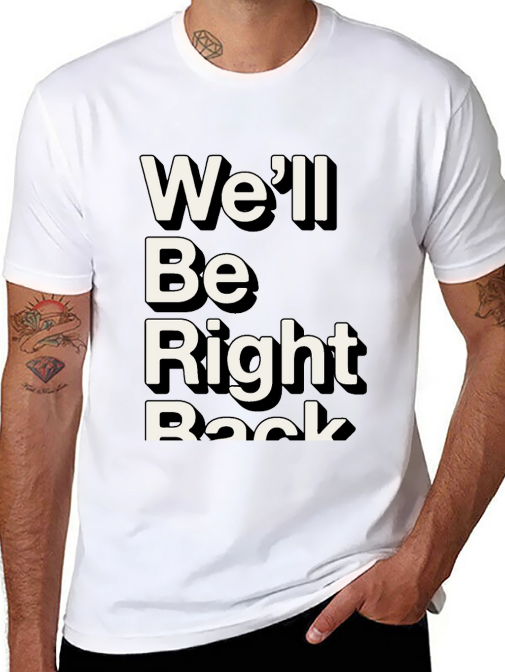 Well Be Right Back Graphic Tee