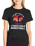 Basketball Coach Graphic Tee