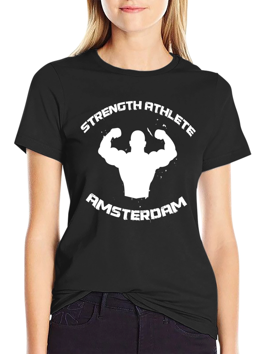 Strength Athlete Amsterdam Black T-Shirt