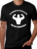 Strength Athlete Amsterdam Black T-Shirt