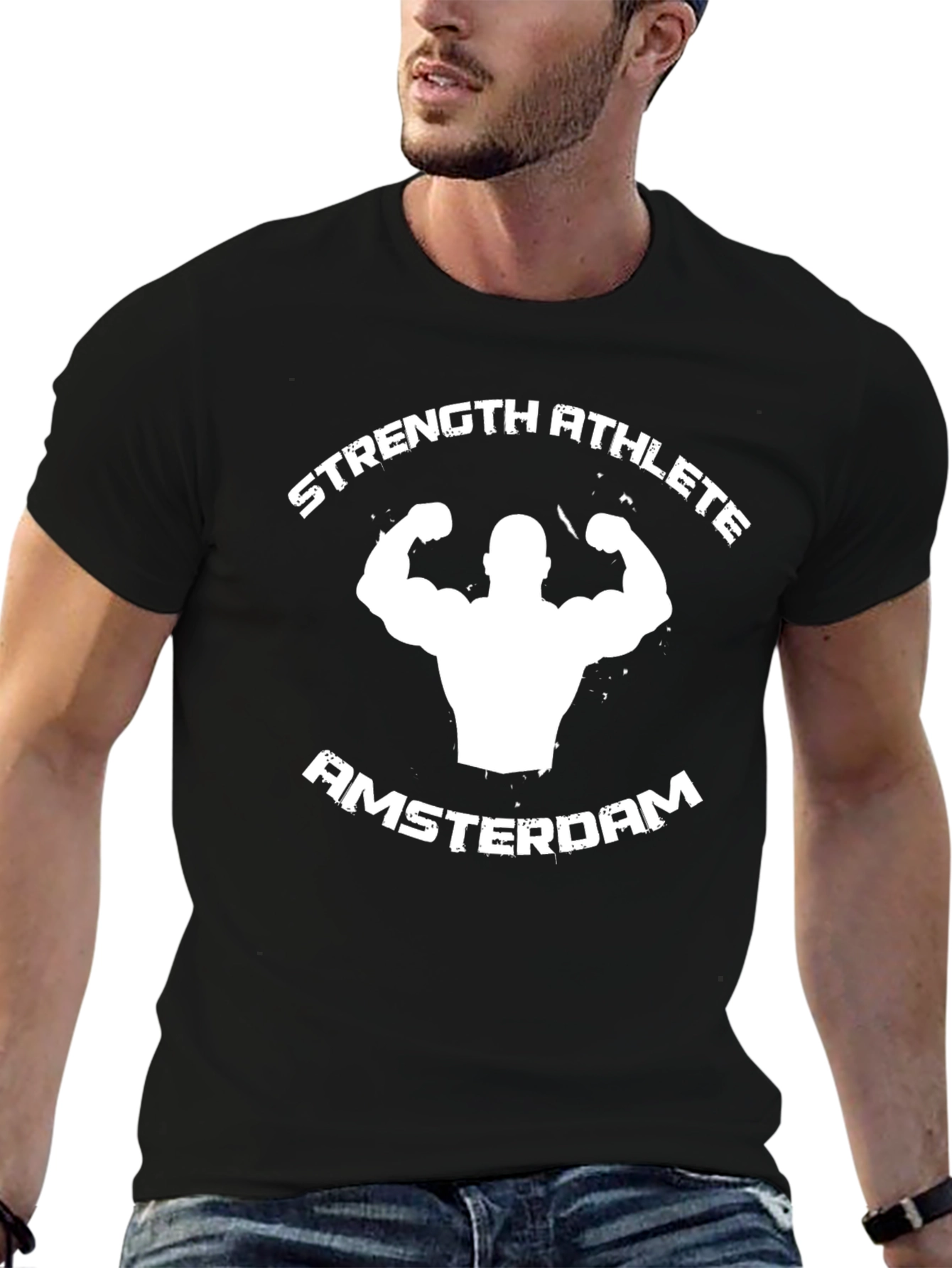 Strength Athlete Amsterdam Black T-Shirt