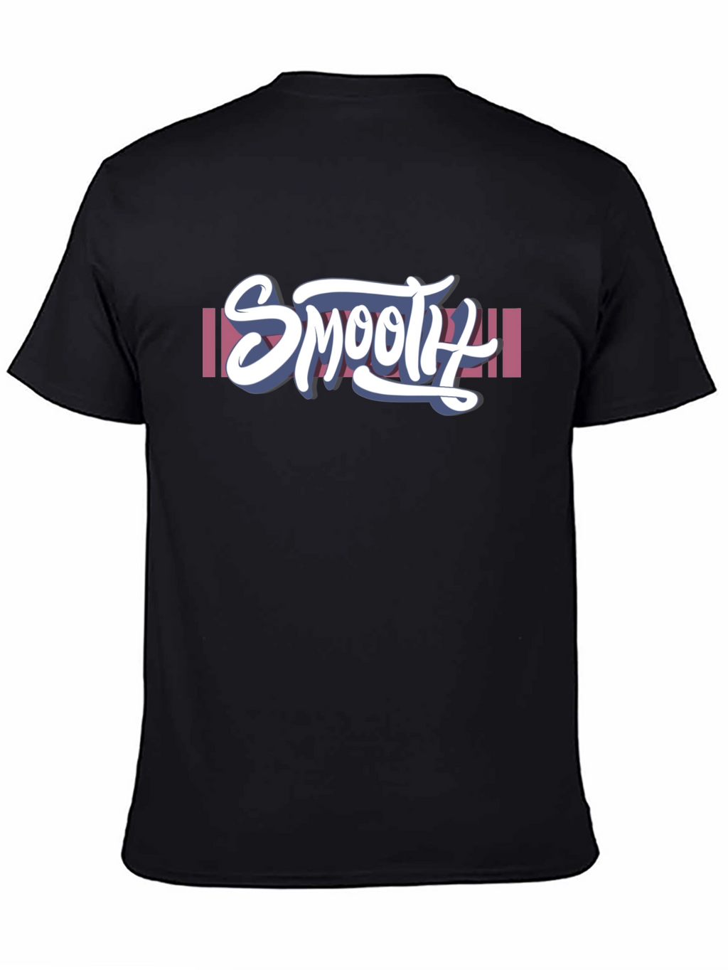 Smooth Graphic Tee - Mens Black T-Shirt