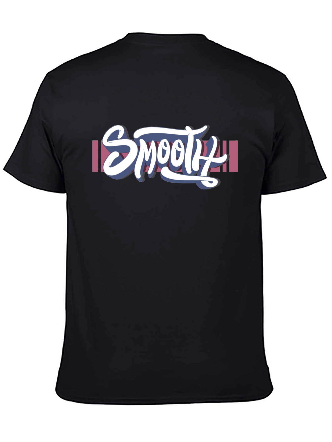 Smooth Graphic Tee - Mens Black T-Shirt
