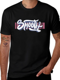 Smooth Graphic Tee - Mens Black T-Shirt