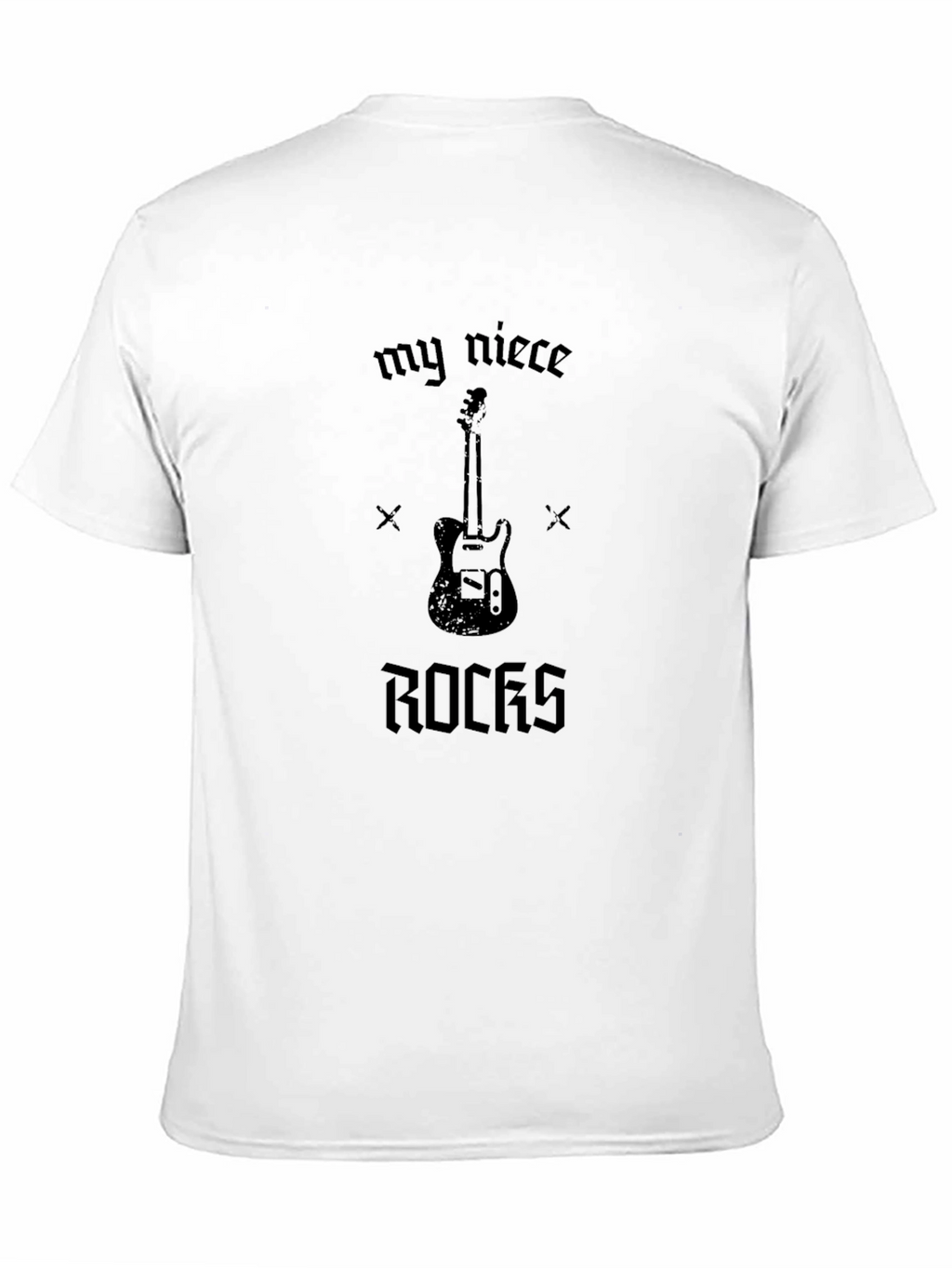 My Niece Rocks Guitar Graphic Tee