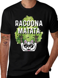 Racoona Matata Graphic Tee - Funny Raccoon T-Shirt