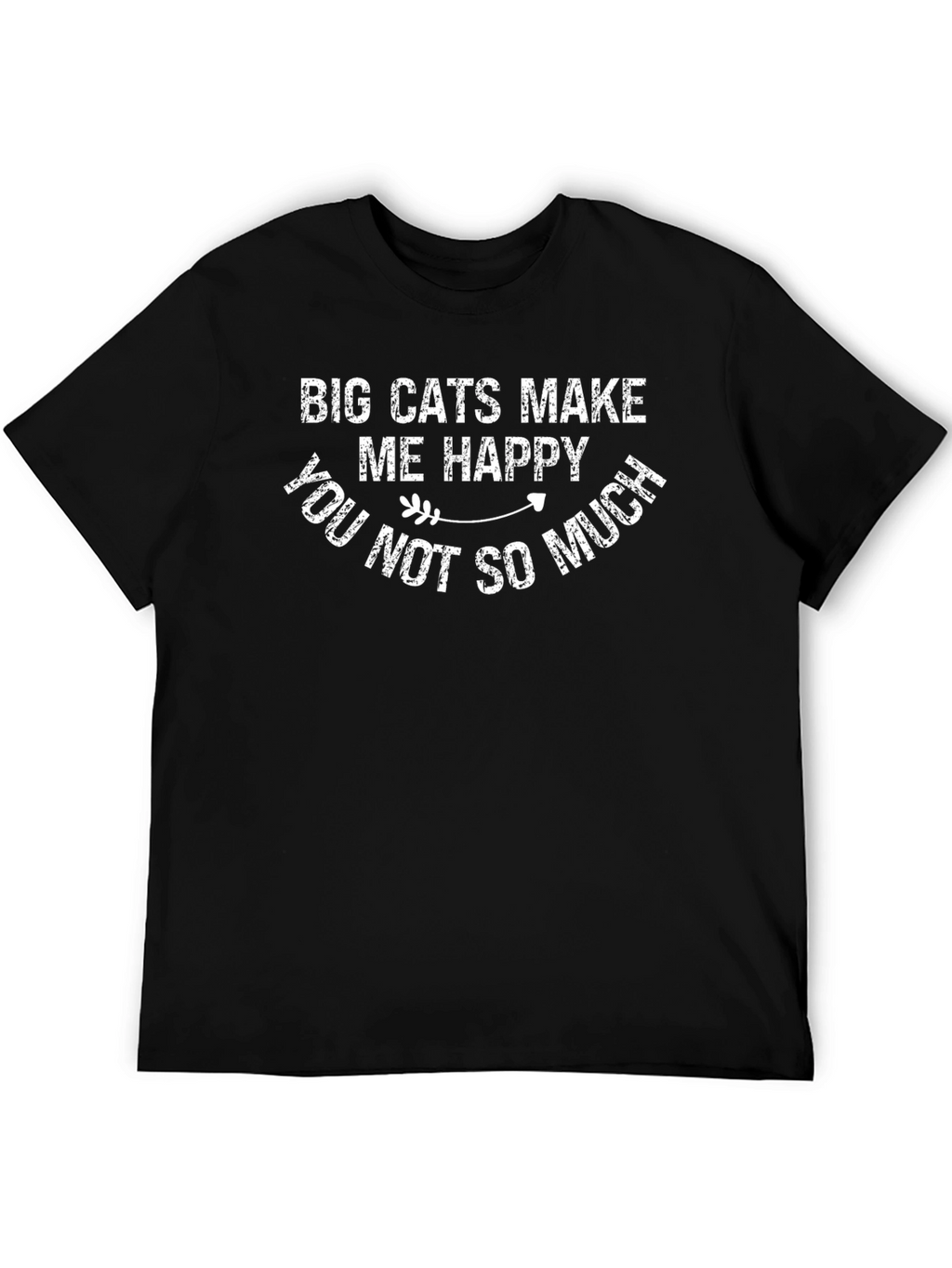 Big Cats Make Me Happy Graphic Tee