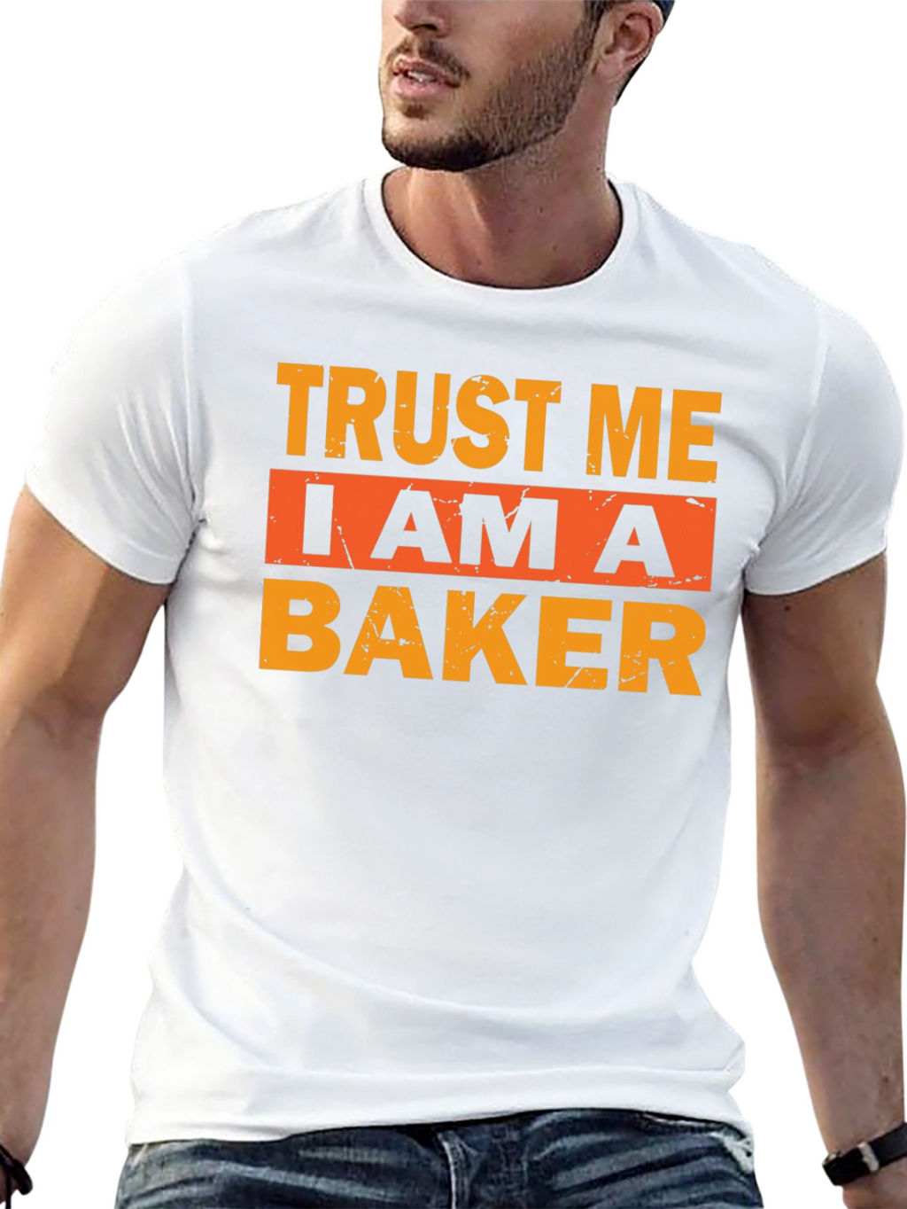 Trust Me I Am A Baker T-Shirt - Black