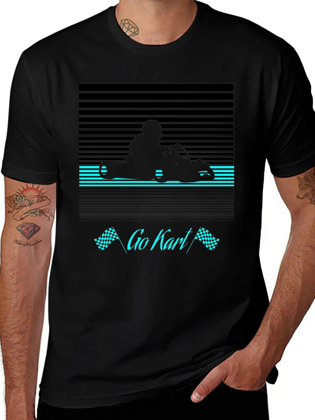 Retro Go Kart T-Shirt