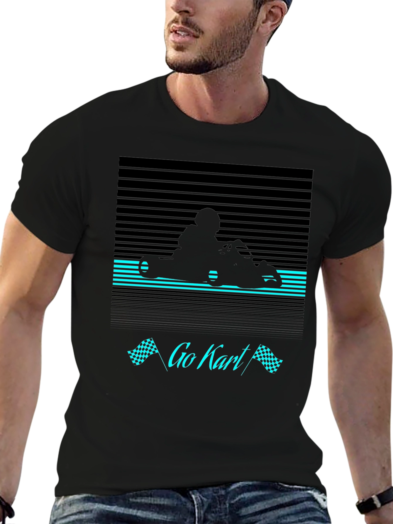 Retro Go Kart T-Shirt
