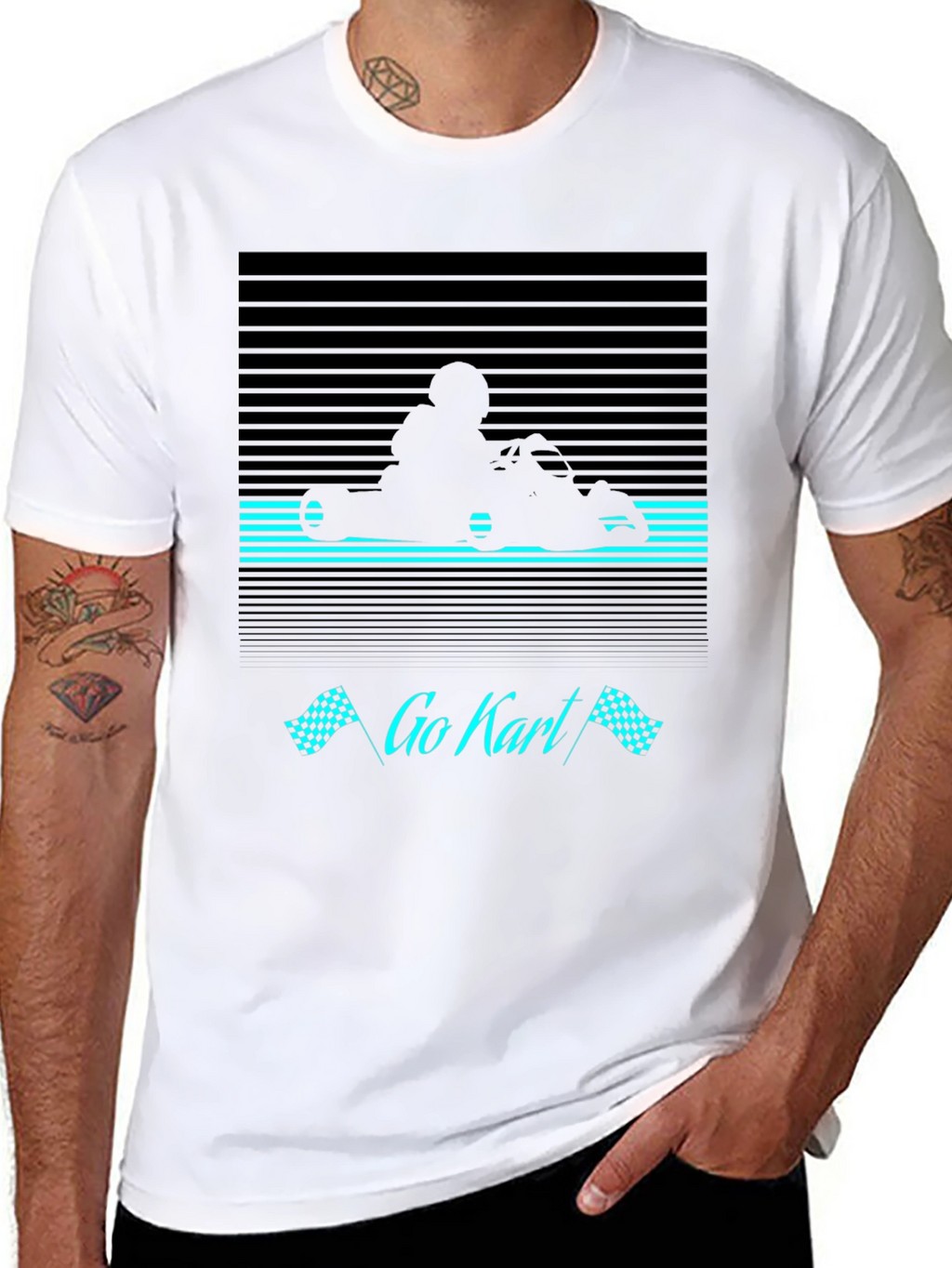 Retro Go Kart T-Shirt