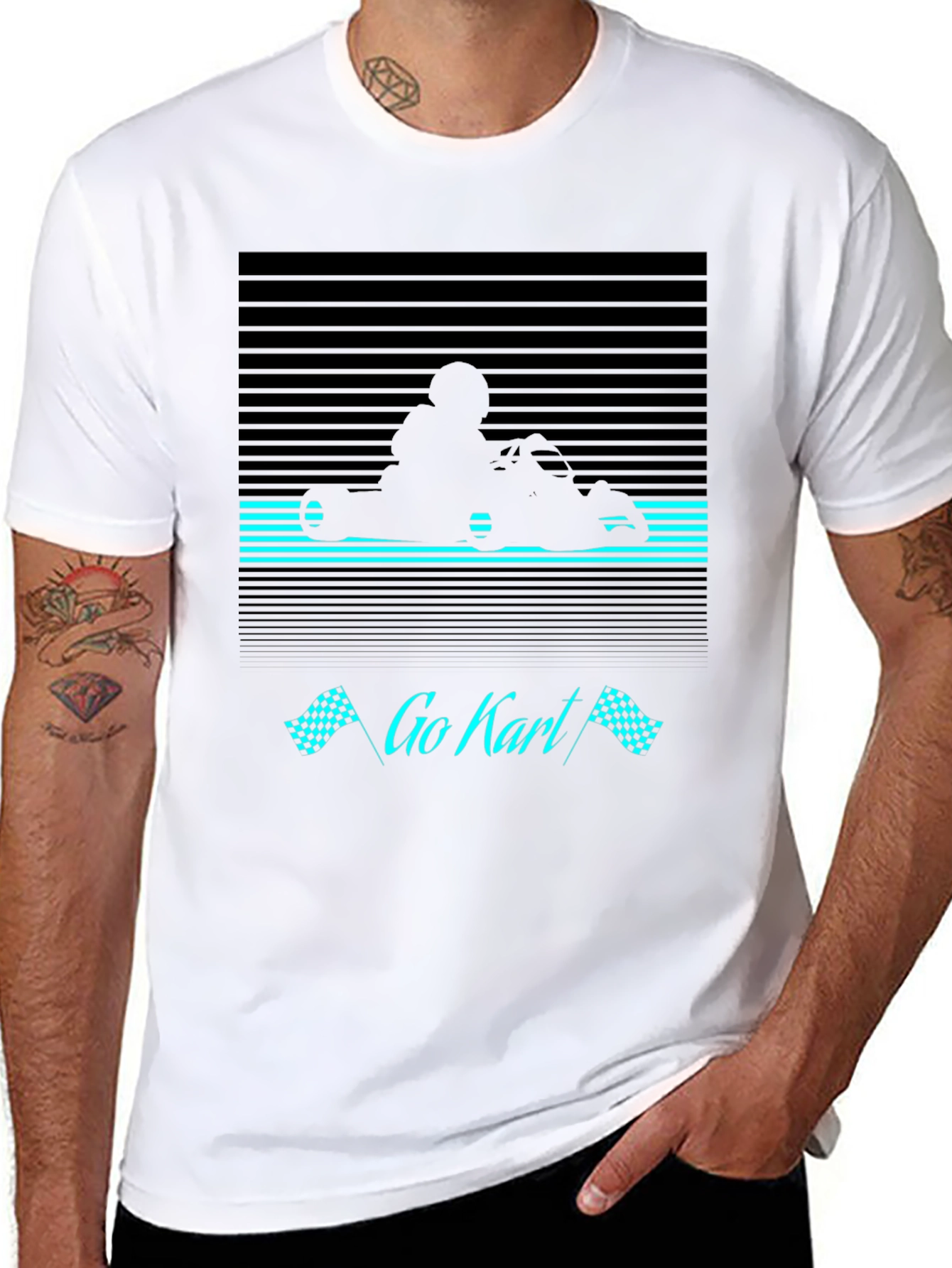 Retro Go Kart T-Shirt