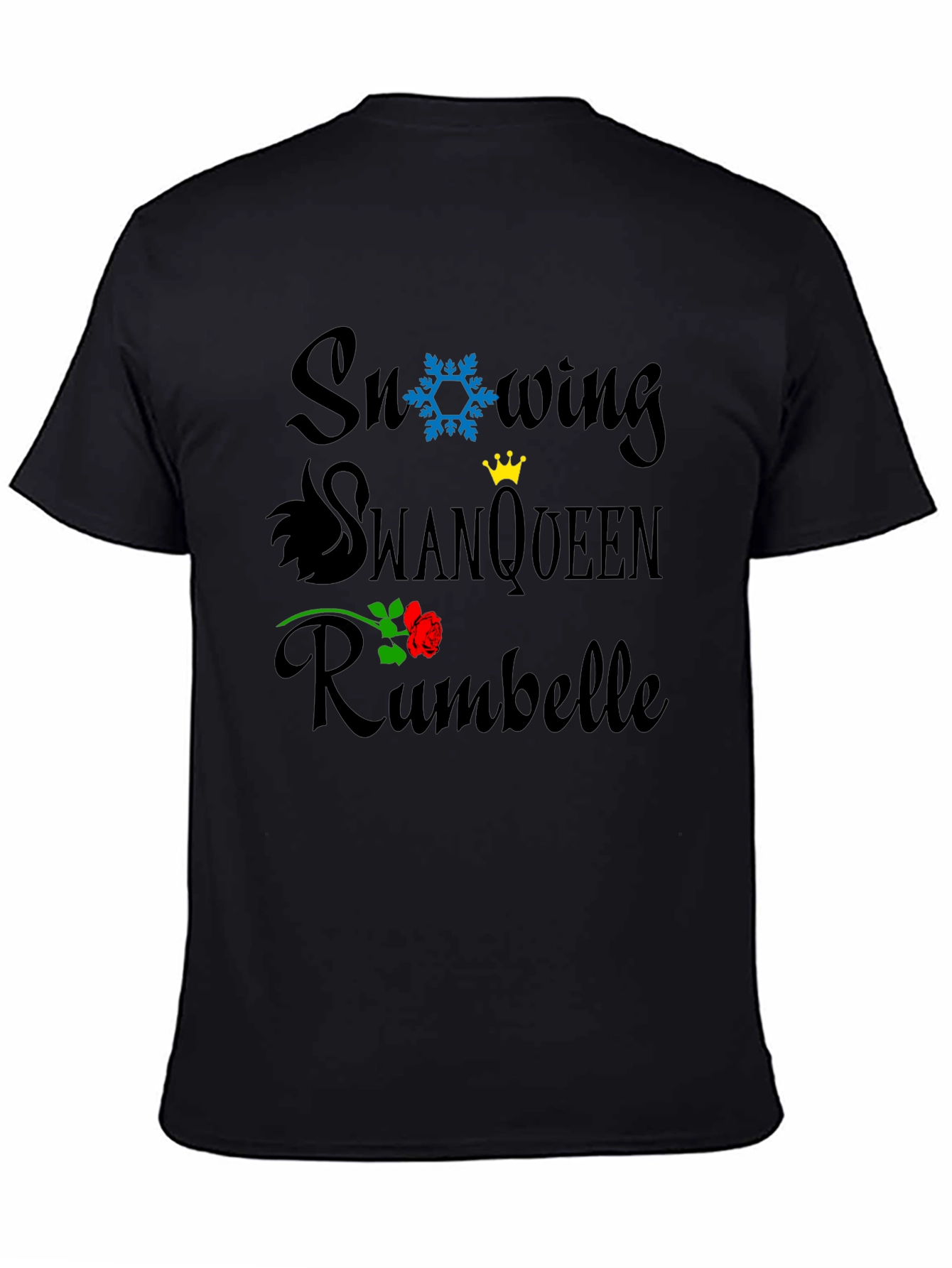 Snowing SwanQueen Rumbelle Graphic T-Shirt
