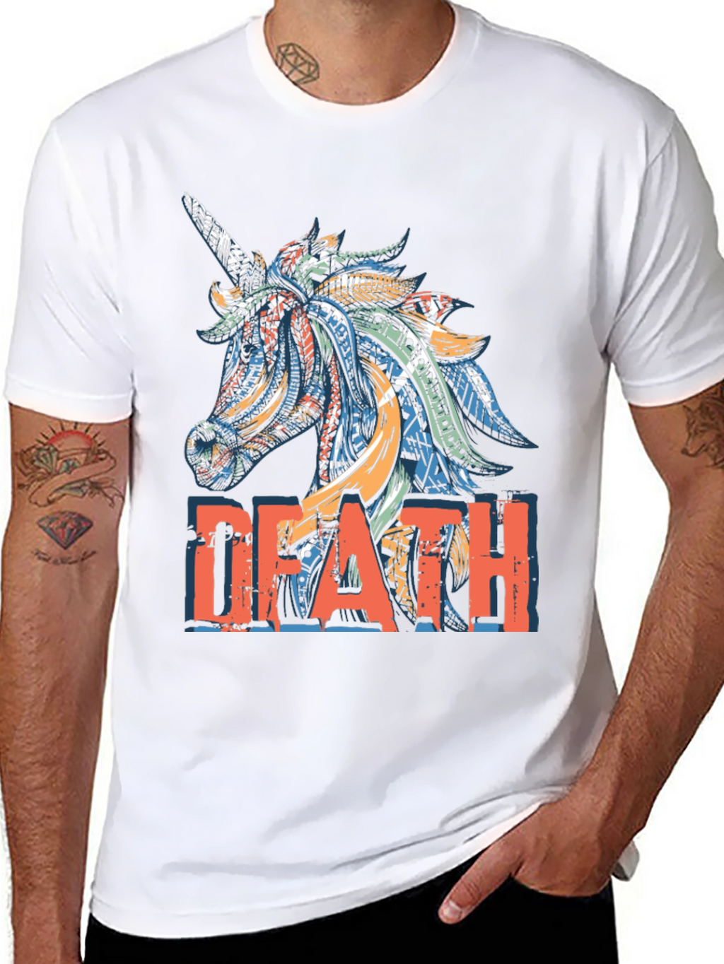 Death Unicorn T-Shirt - Black