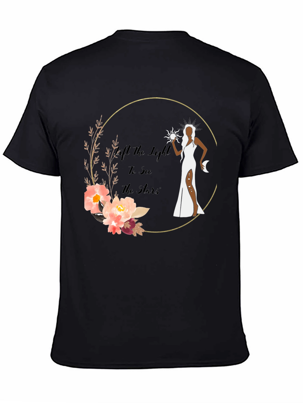 Celestial Goddess Graphic T-Shirt