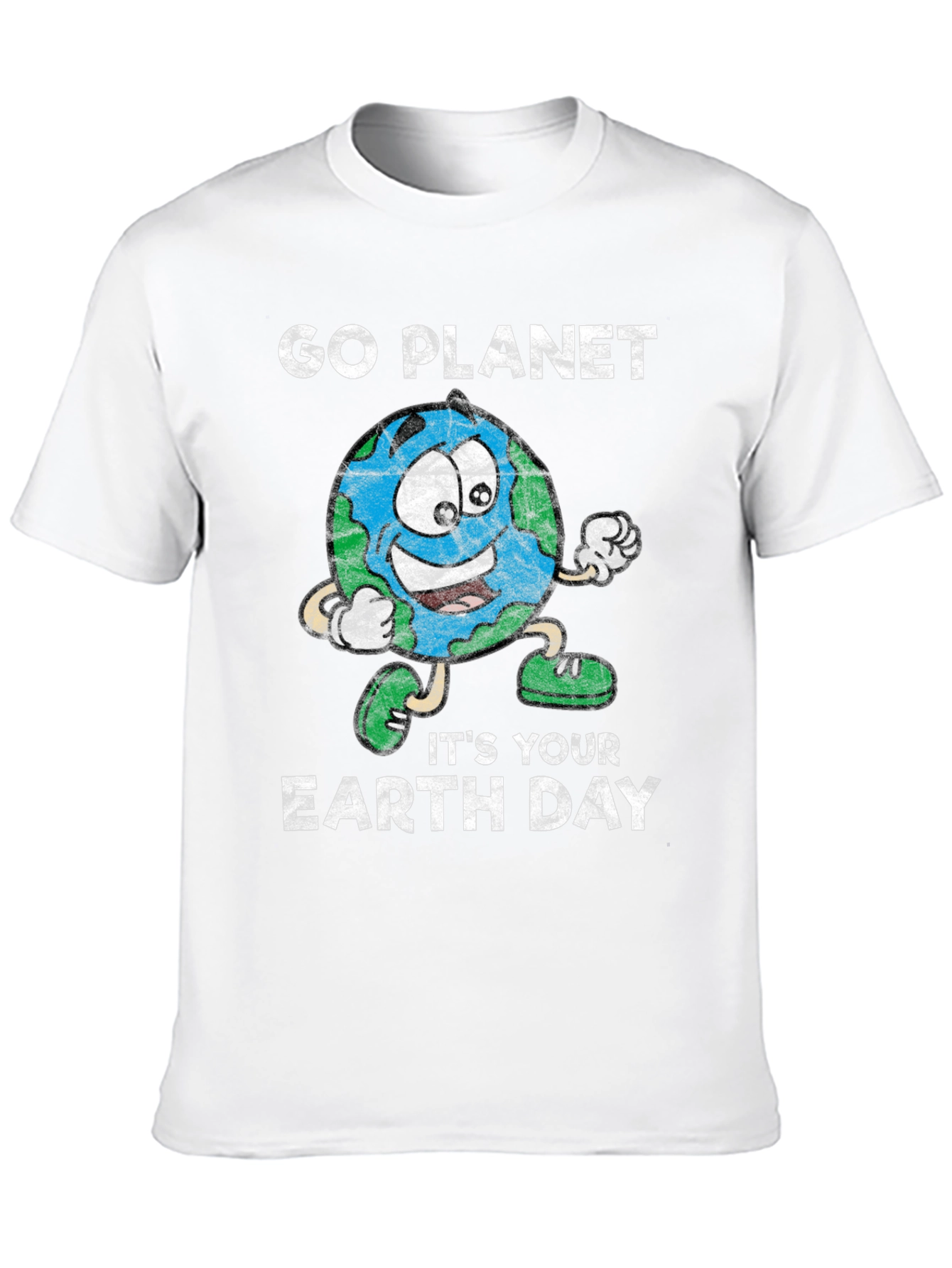 Go Planet! Earth Day Graphic T-Shirt